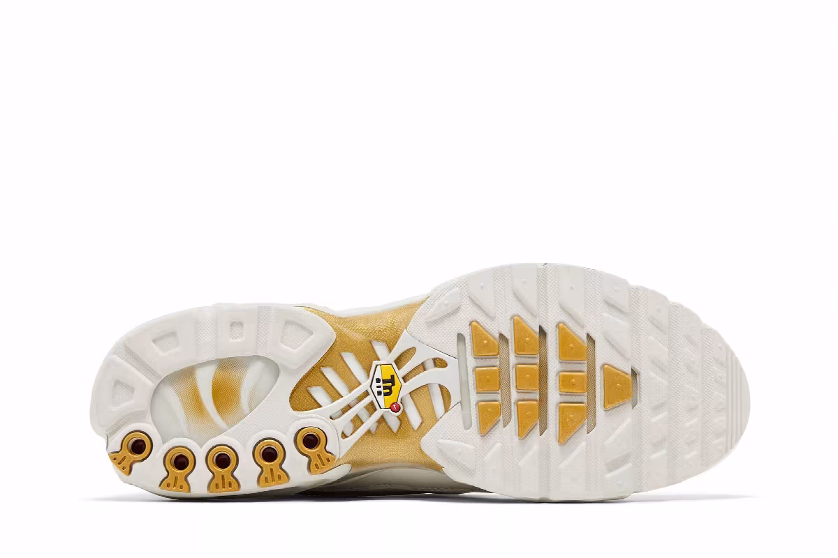 Nike Air Max Plus Tiempo Phantom Metallic Gold, view 5