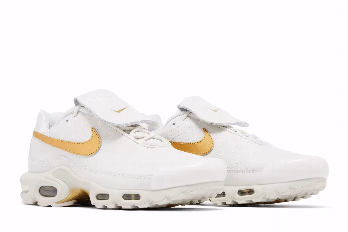 Nike Air Max Plus Tiempo Phantom Metallic Gold, view 9
