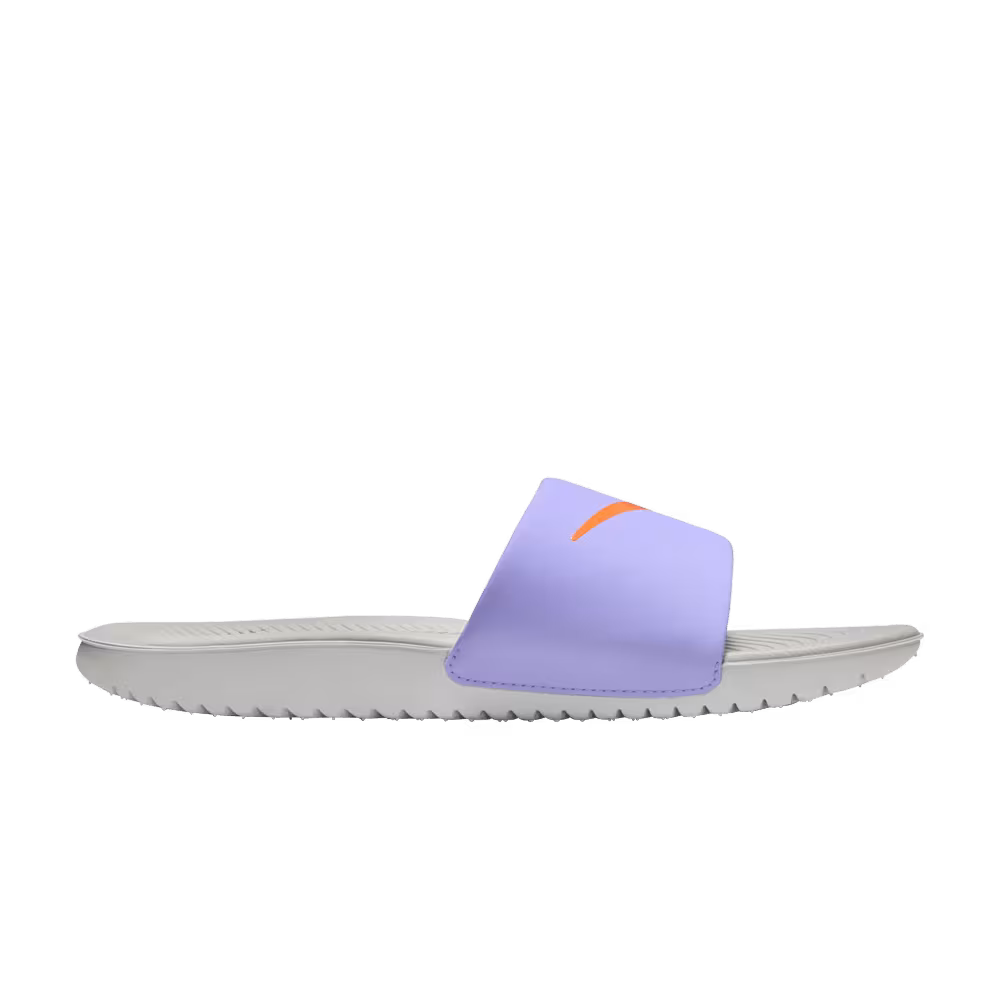 Nike Kawa Slide GS Purple Pulse Total Orange