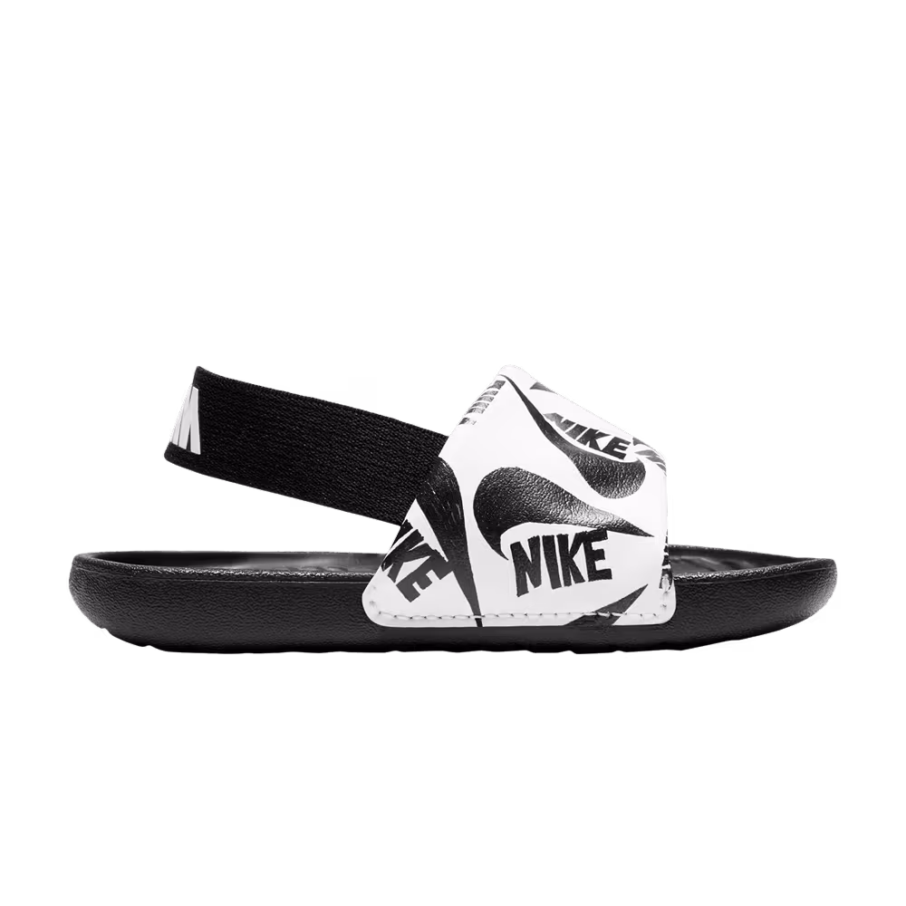 Nike Kawa Slide TD White Black