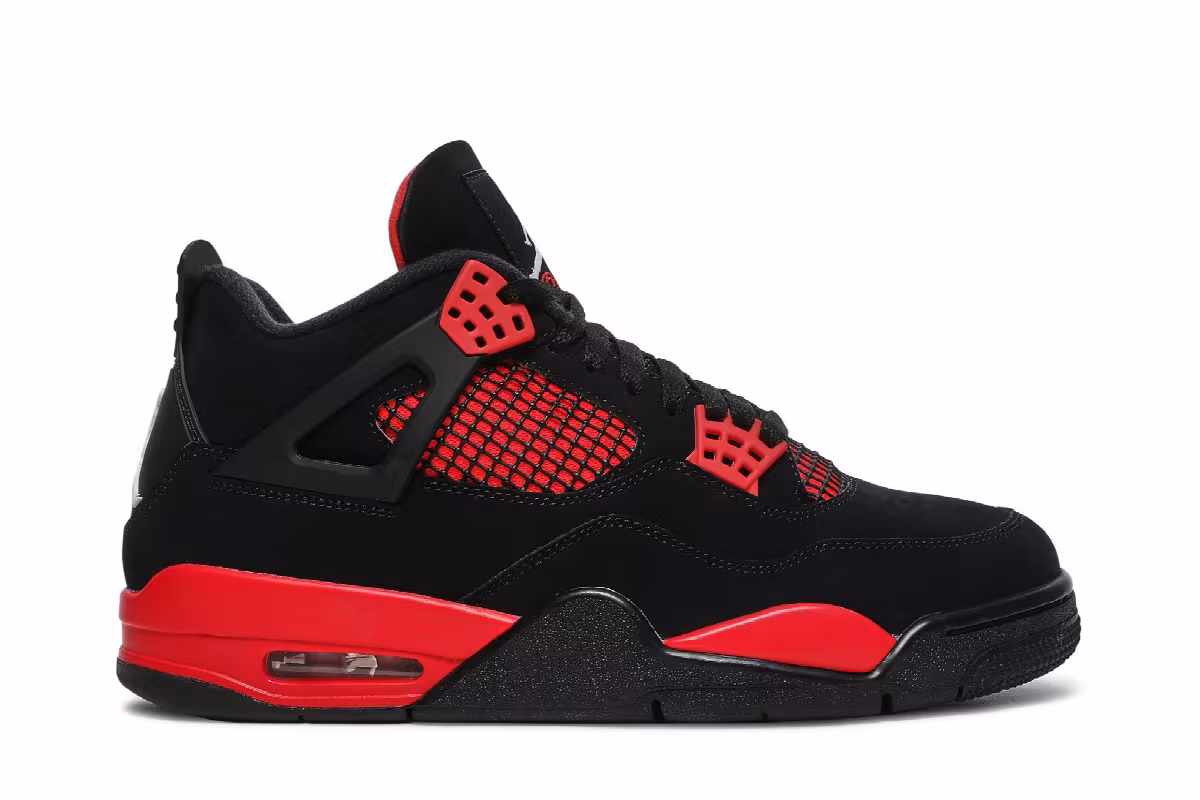 Air Jordan 4 Red Thunder, view 2