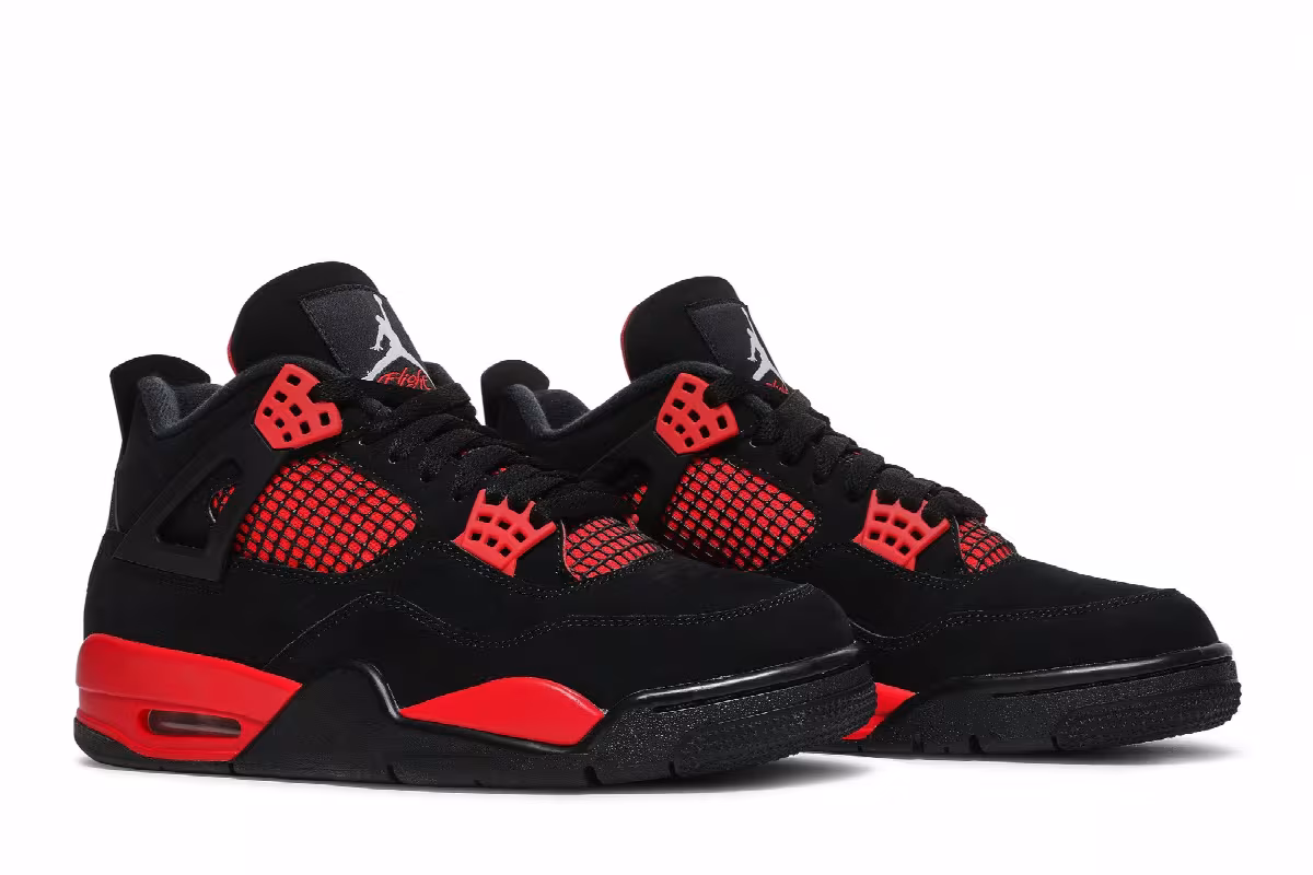 Air Jordan 4 Red Thunder, view 9