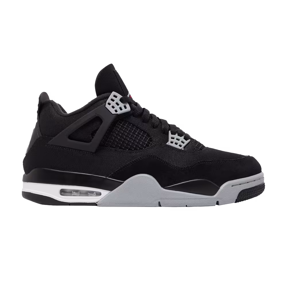 Air Jordan 4 SE Black Canvas
