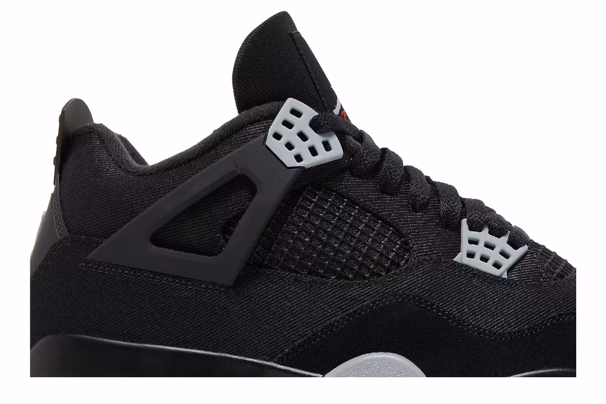 Air Jordan 4 SE Black Canvas, view 3