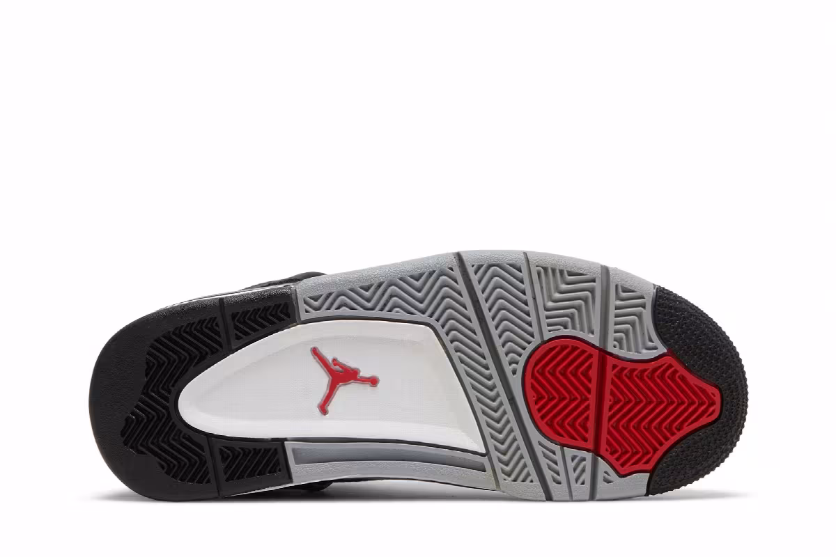 Air Jordan 4 SE GS Black Canvas, view 5