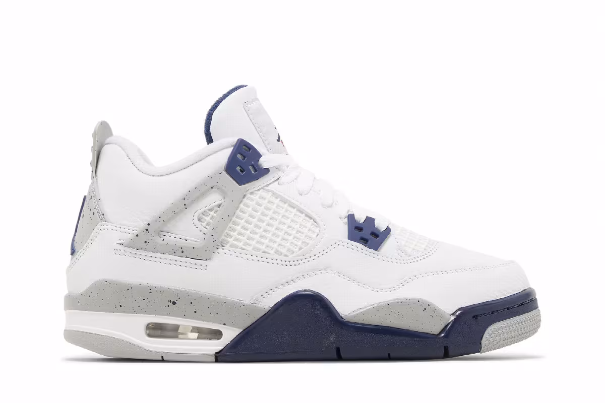 Air Jordan 4 GS Midnight Navy, view 2