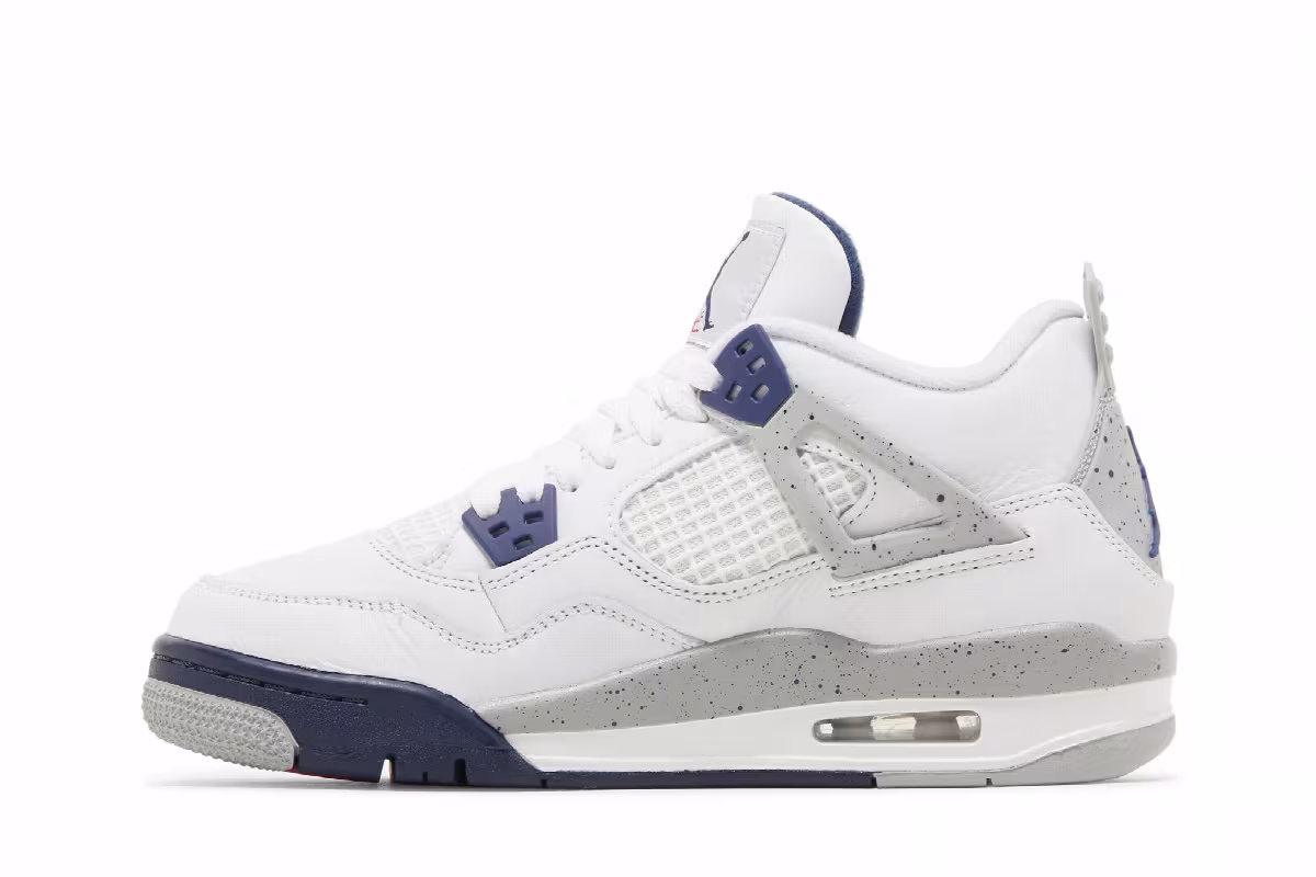 Air Jordan 4 GS Midnight Navy, view 4