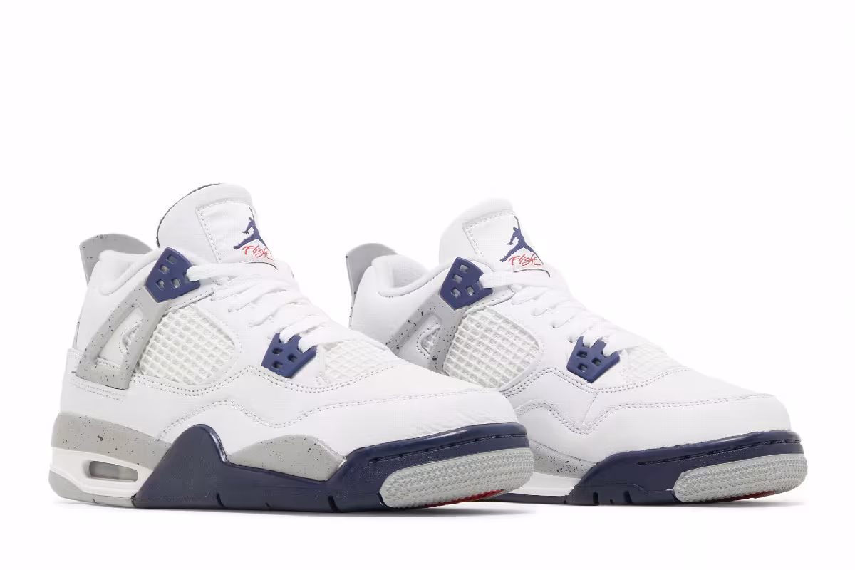 Air Jordan 4 GS Midnight Navy, view 9