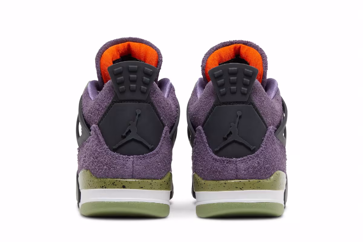 Women's Air Jordan 4 Canyon Purple, view 7