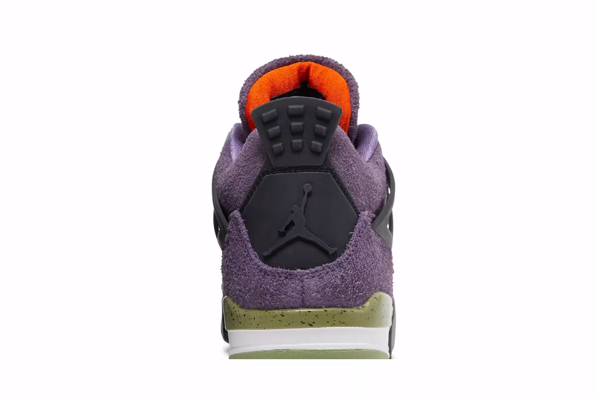 Women's Air Jordan 4 Canyon Purple, view 8