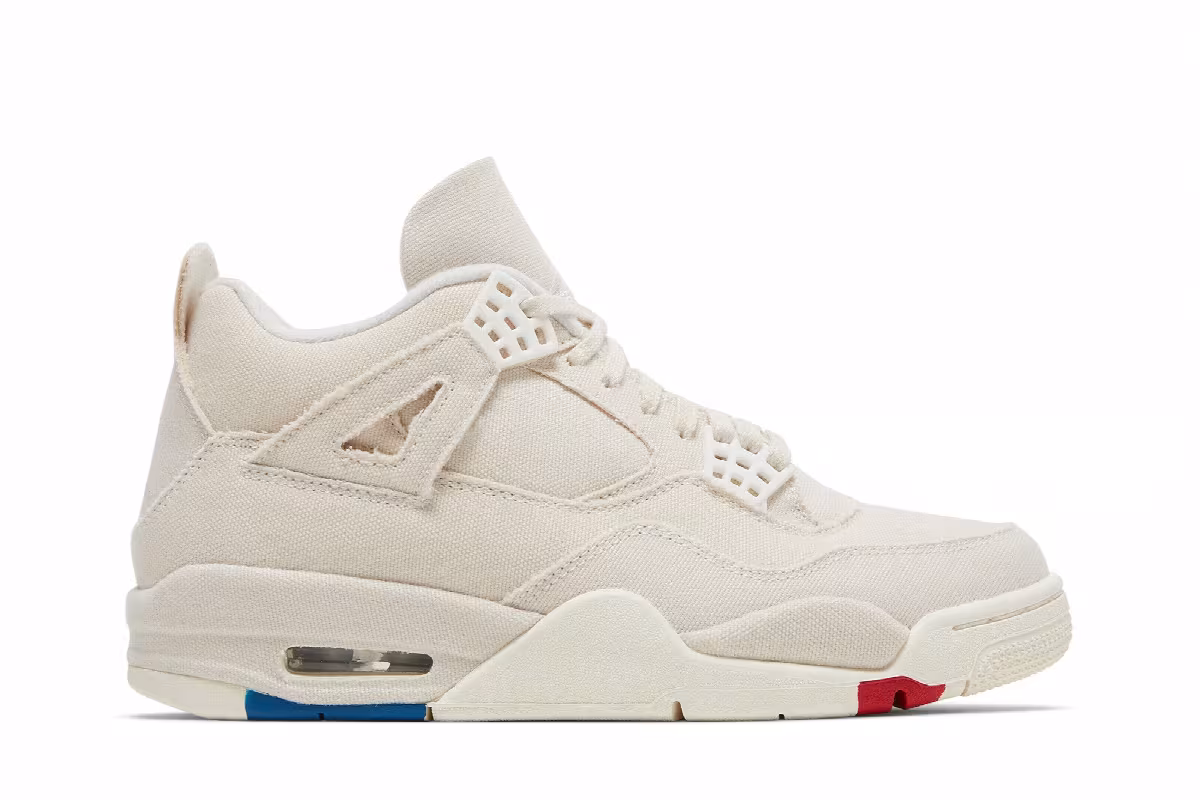 Women's Air Jordan 4 Blank Canvas, view 2