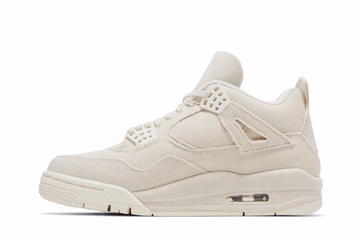 Women's Air Jordan 4 Blank Canvas, view 4