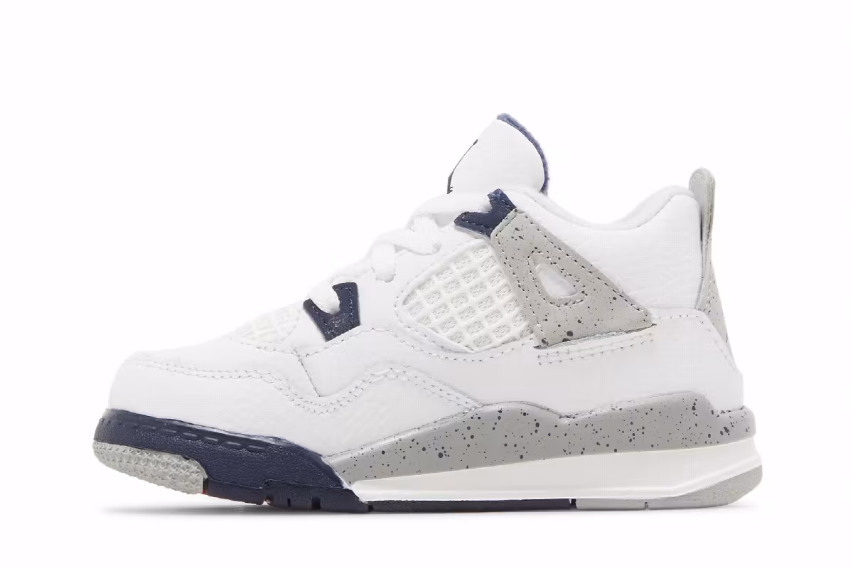 Air Jordan 4 TD Midnight Navy, view 4