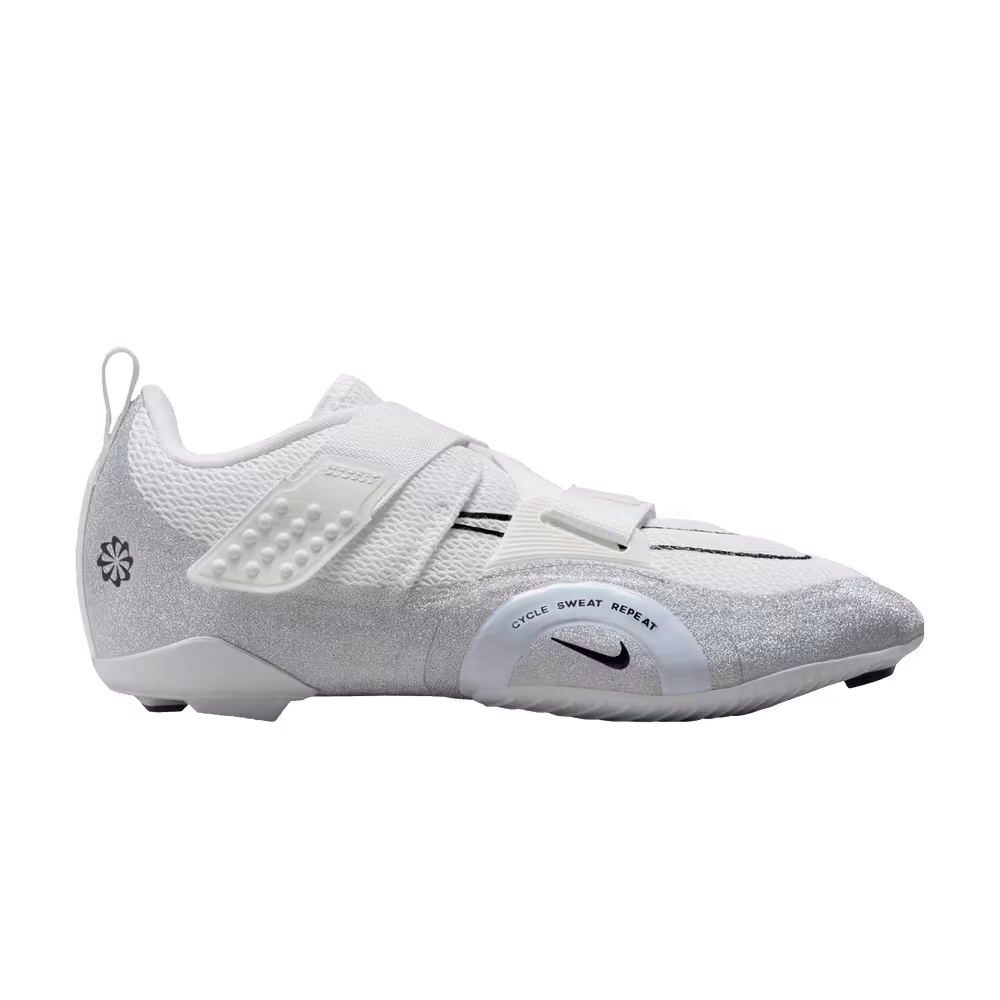 Nike Women's SuperRep Cycle 2 Next Nature Premium Pure Platinum Glitter
