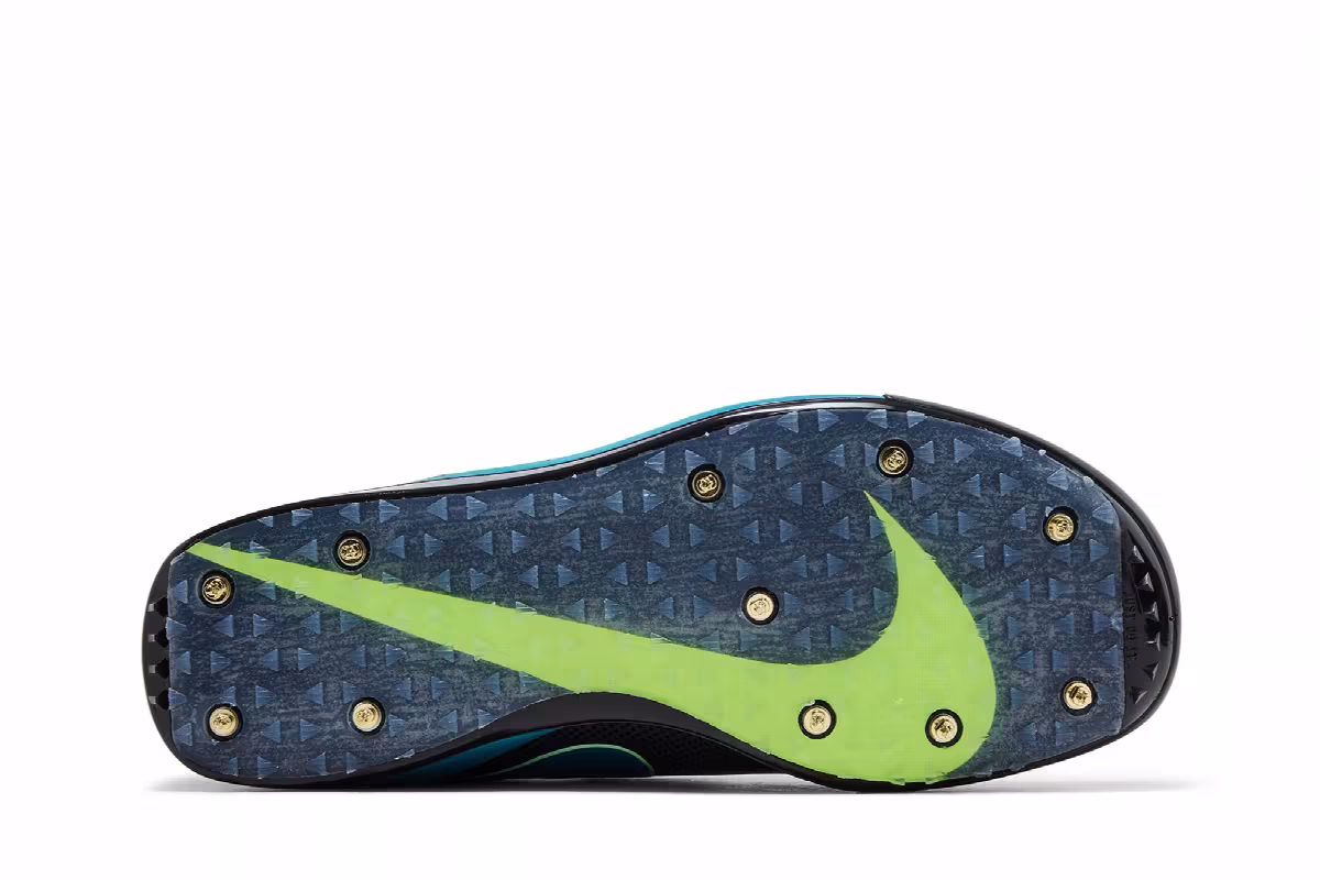Nike Zoom Javelin Elite 3 Black Electric Algae, view 5