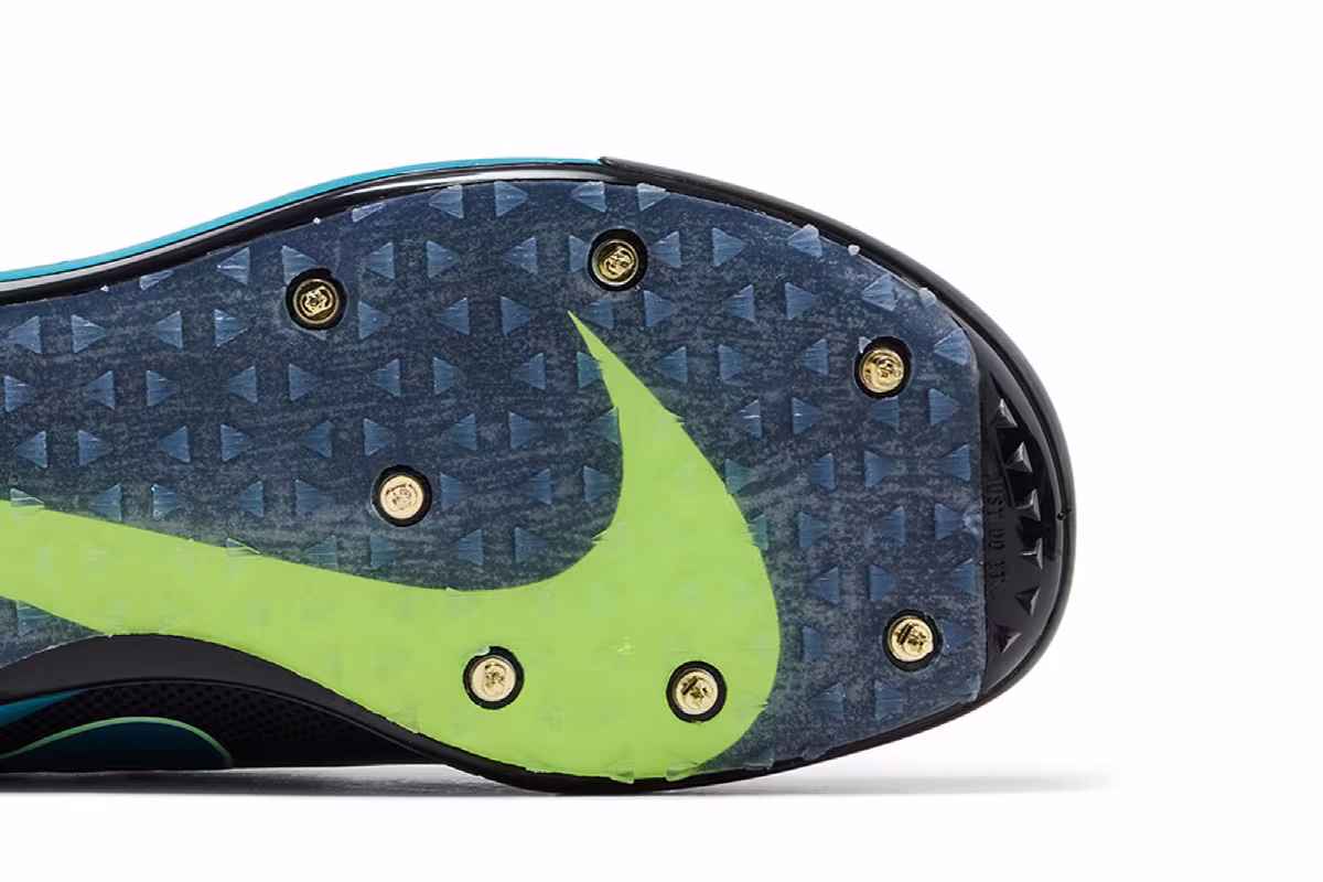 Nike Zoom Javelin Elite 3 Black Electric Algae, view 6