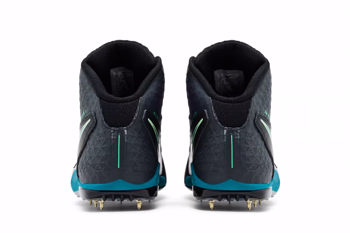 Nike Zoom Javelin Elite 3 Black Electric Algae, view 7