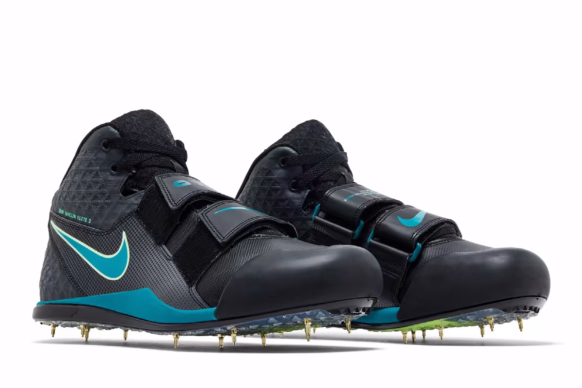 Nike Zoom Javelin Elite 3 Black Electric Algae, view 9