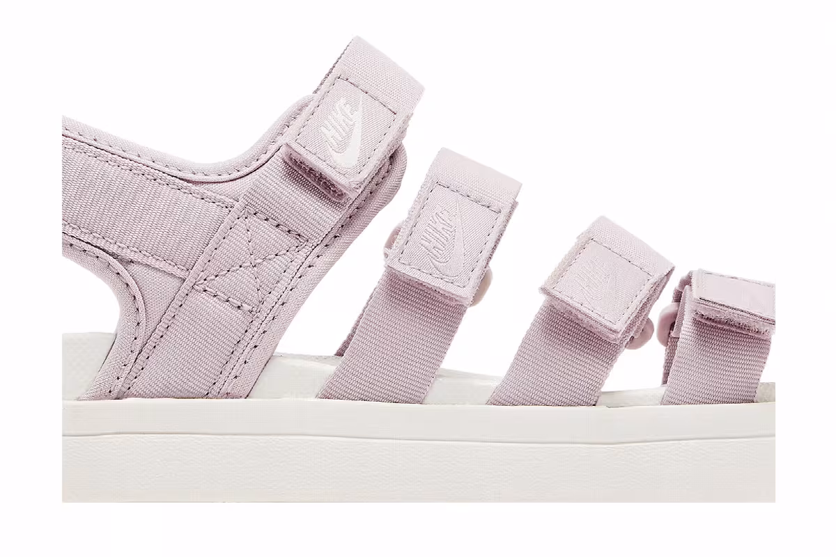 Nike Women's Icon Classic Sandal Platinum Violet, view 3