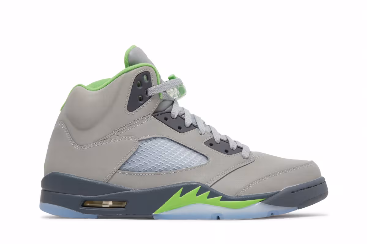 Air Jordan 5 Green Bean 2022, view 2