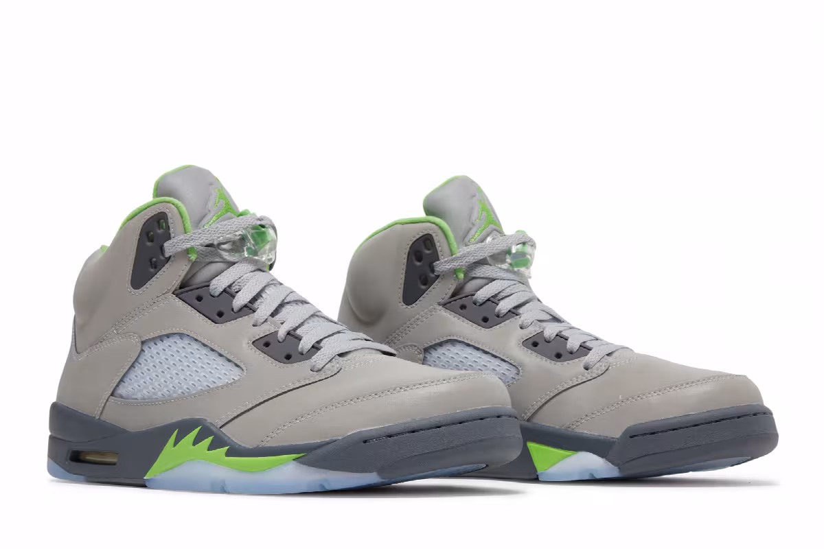 Air Jordan 5 Green Bean 2022, view 9
