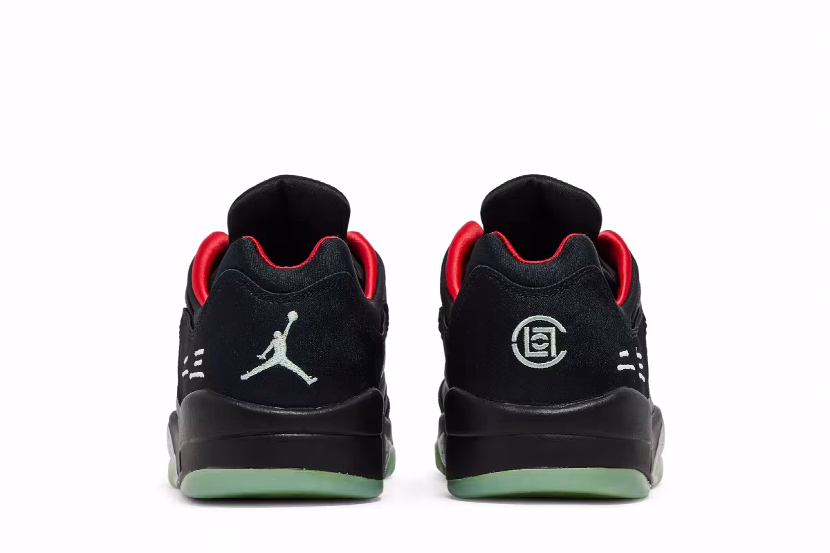 CLOT x Air Jordan 5 Low Jade, view 7