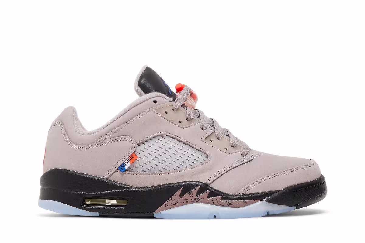Paris Saint-Germain x Air Jordan 5 Low Paname, view 2