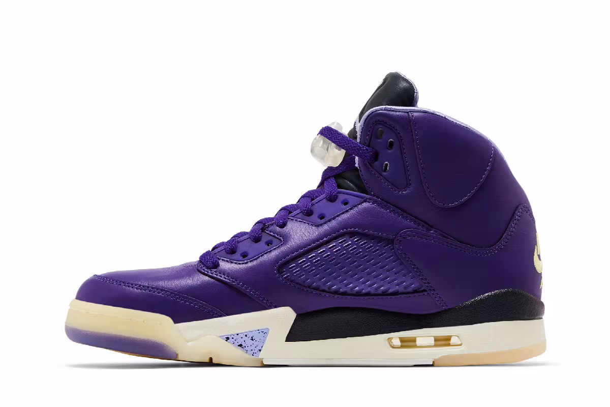 DJ Khaled x Air Jordan 5 We The Best - Court Purple, view 4