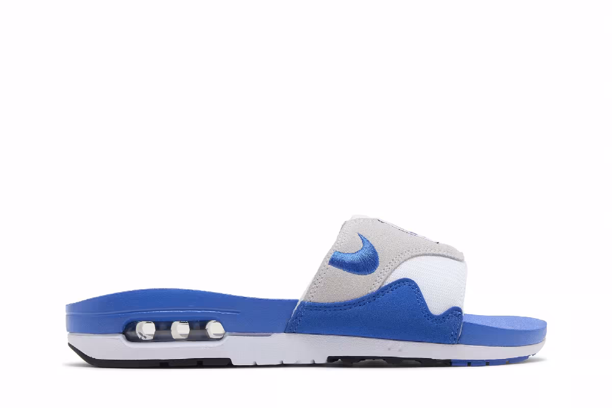 Nike Air Max 1 Slide Royal Blue, view 2