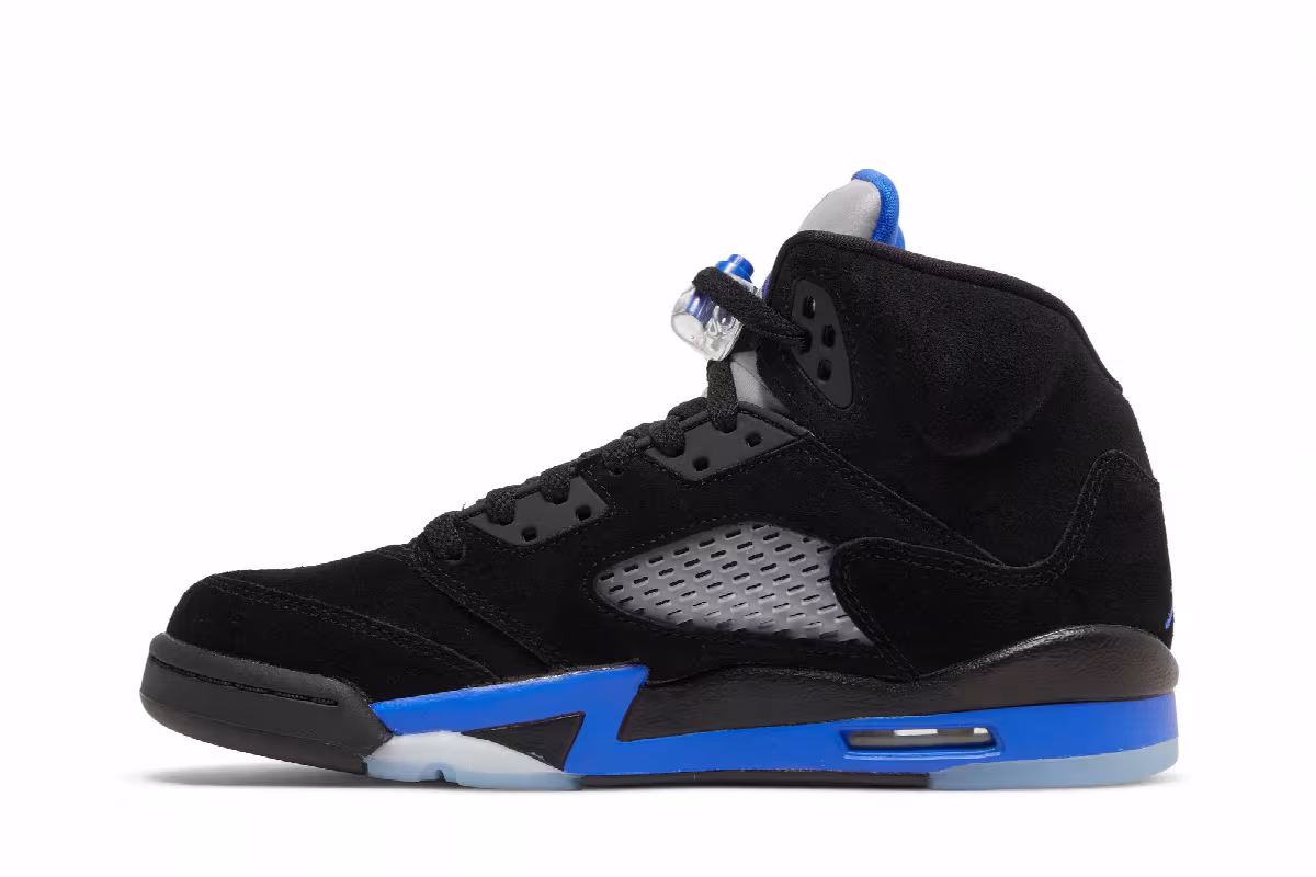 Air Jordan 5 GS Racer Blue, view 4