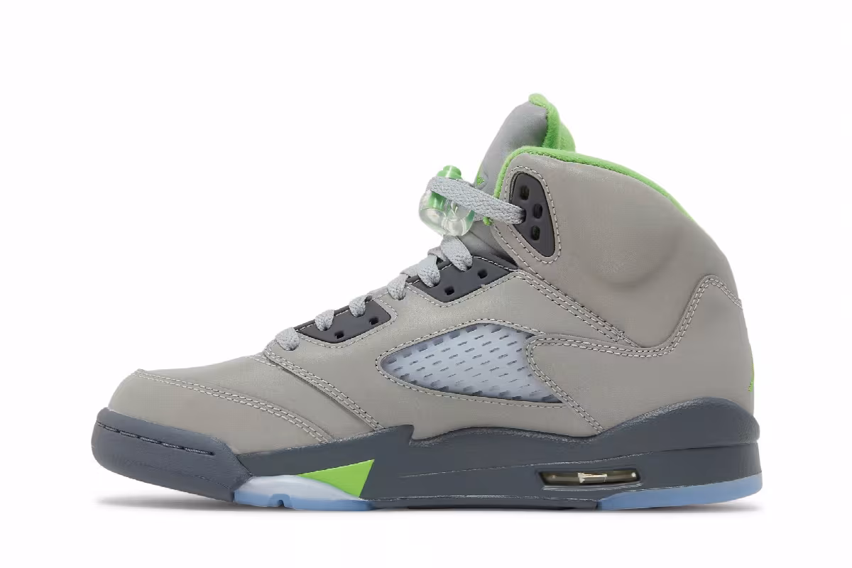 Air Jordan 5 GS Green Bean 2022, view 4