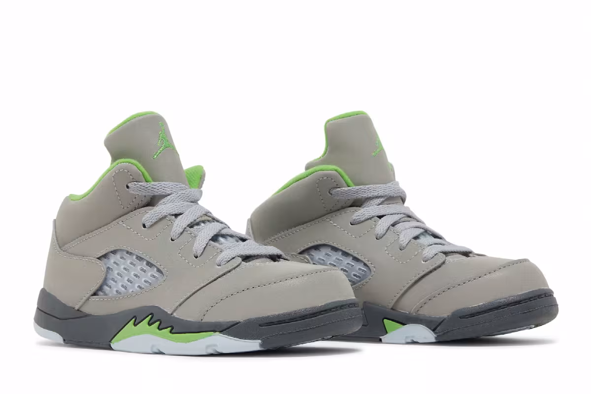 Air Jordan 5 TD Green Bean 2022, view 9