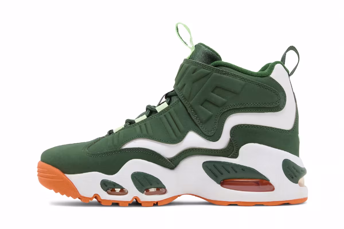 Nike Air Griffey Max 1 GS Miami Hurricanes, view 4