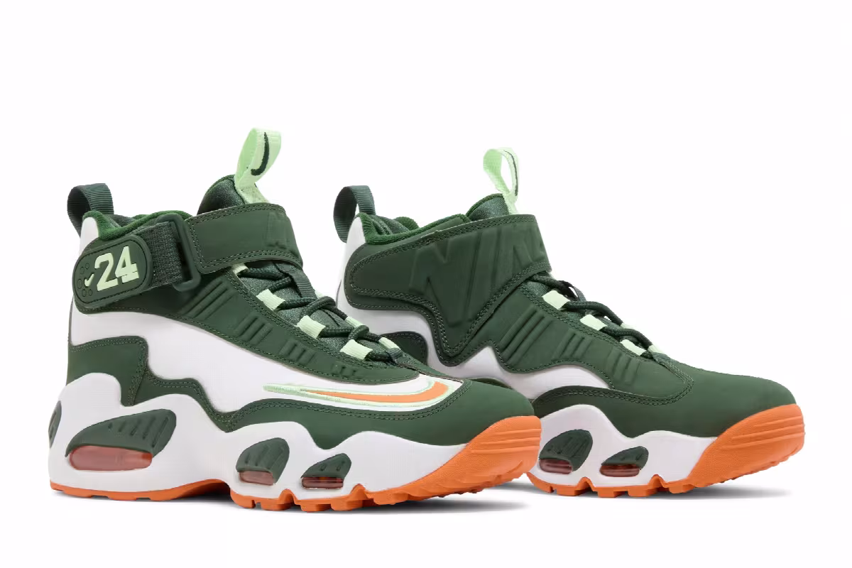 Nike Air Griffey Max 1 GS Miami Hurricanes, view 9