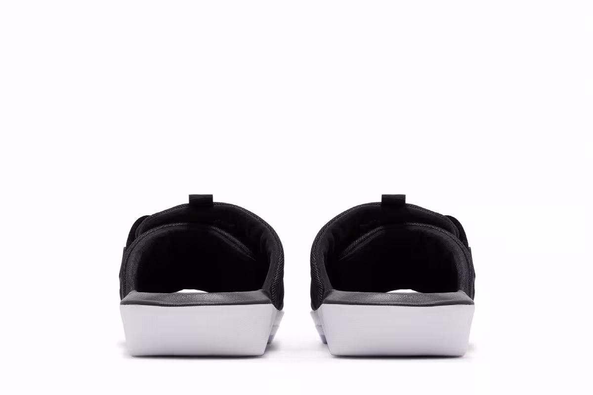 Nike Asuna Slide Black White, view 7