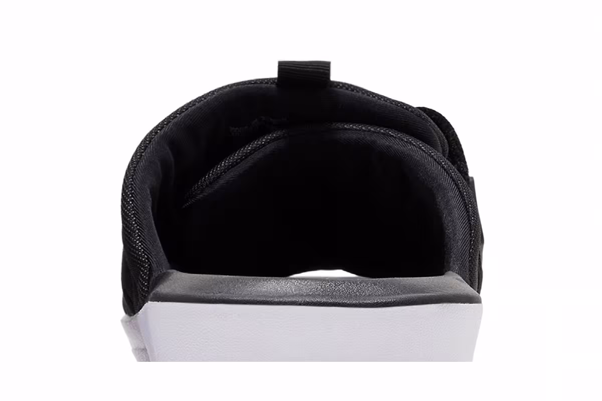 Nike Asuna Slide Black White, view 8
