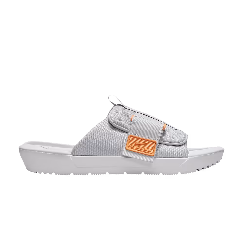 Nike Asuna 3 Slide Light Smoke Bright Mandarin