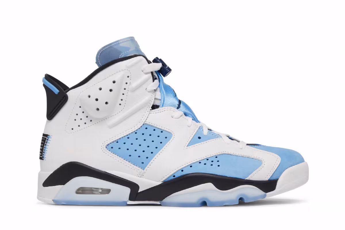 Air Jordan 6 UNC Home, view 2