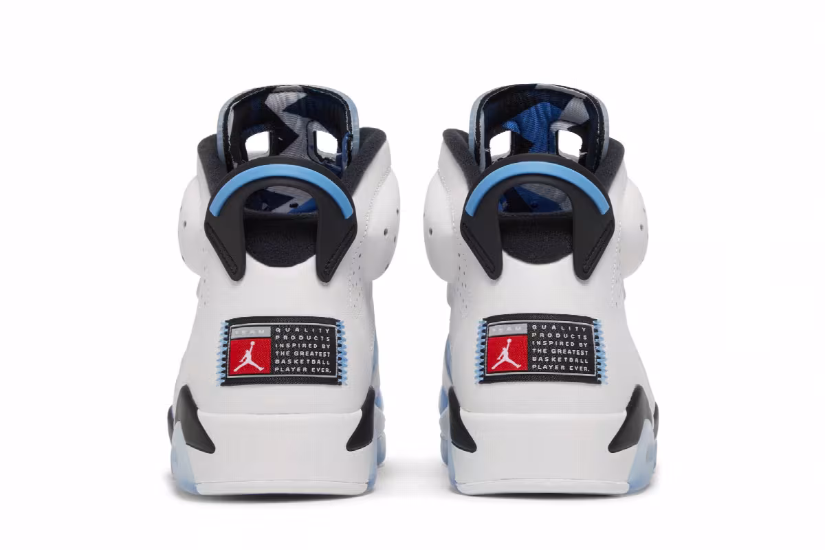 Air Jordan 6 UNC Home, view 7