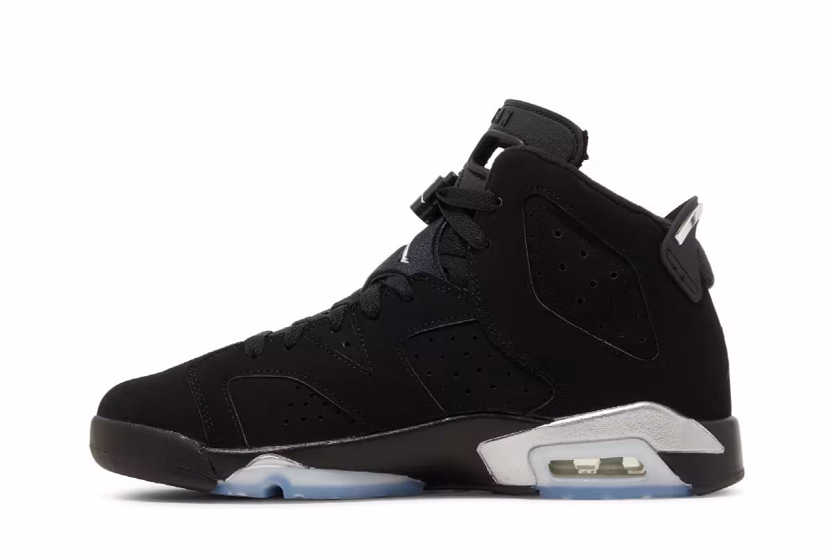 Air Jordan 6 GS Chrome, view 4