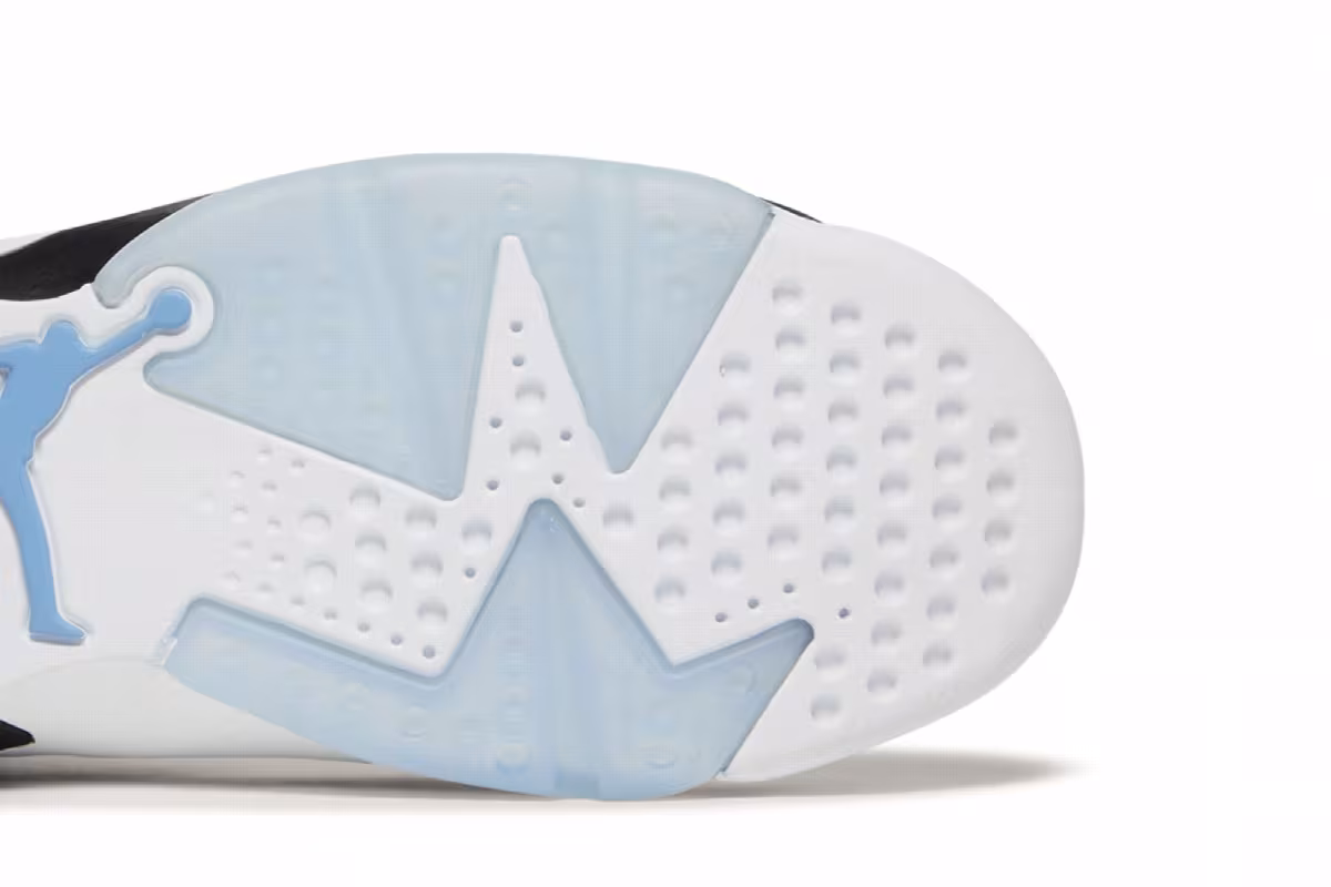 Air Jordan 6 GS UNC Home, view 6