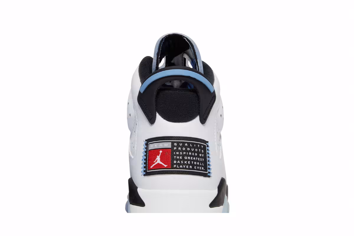 Air Jordan 6 GS UNC Home, view 8