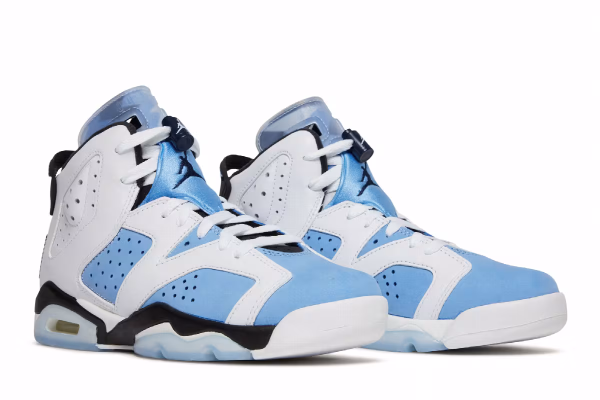 Air Jordan 6 GS UNC Home, view 9
