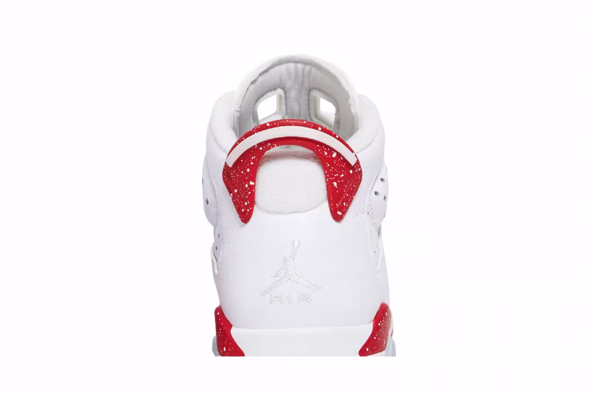 Air Jordan 6 GS Red Oreo, view 8