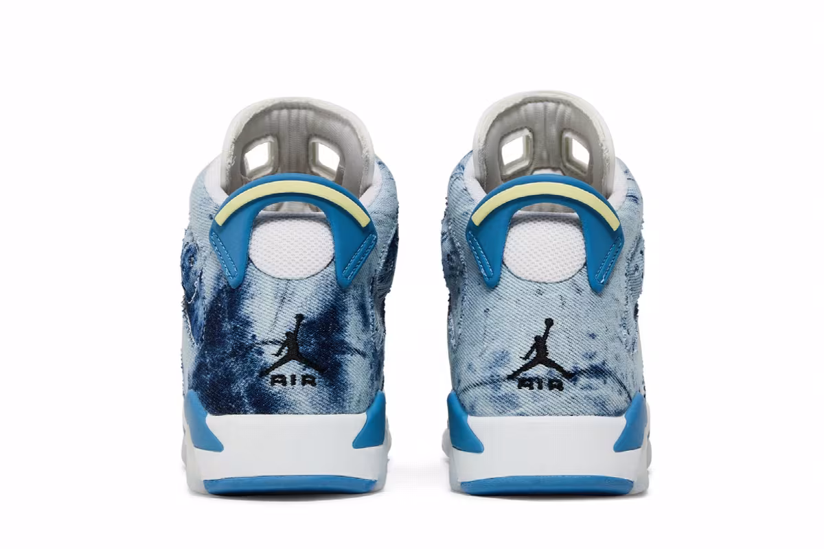 Air Jordan 6 GS Washed Denim 2022, view 7