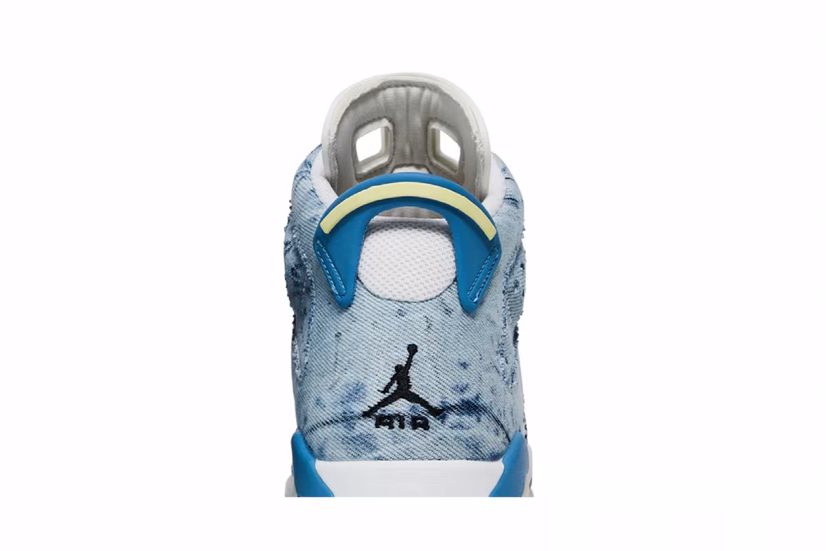 Air Jordan 6 GS Washed Denim 2022, view 8