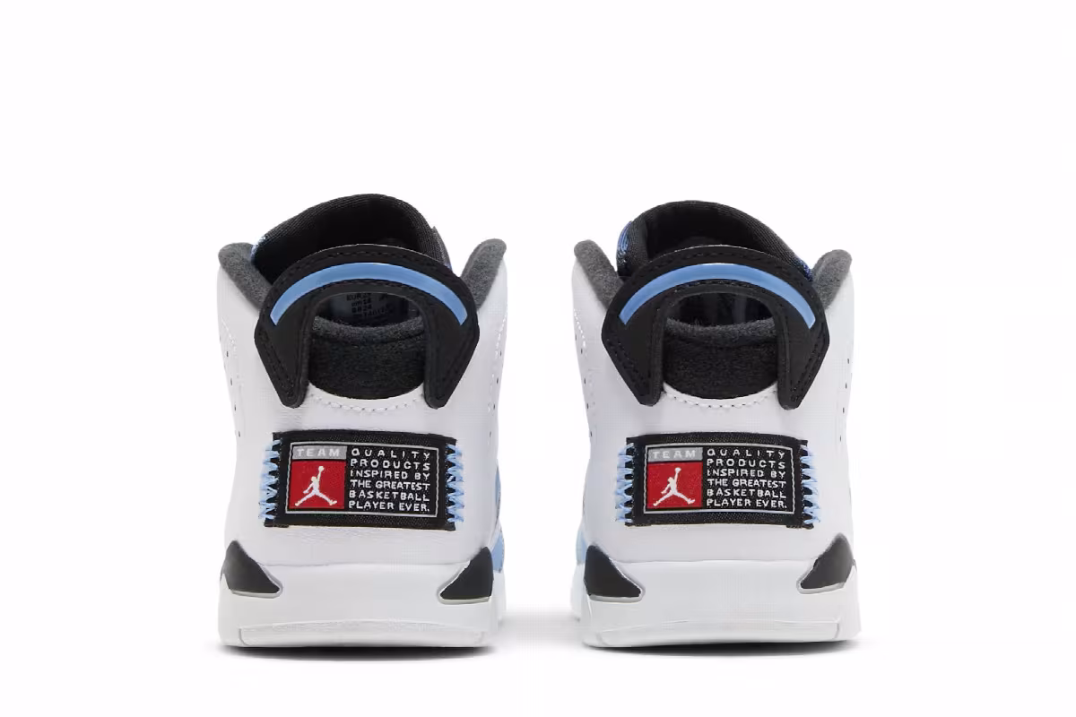 Air Jordan 6 TD UNC Home, view 7