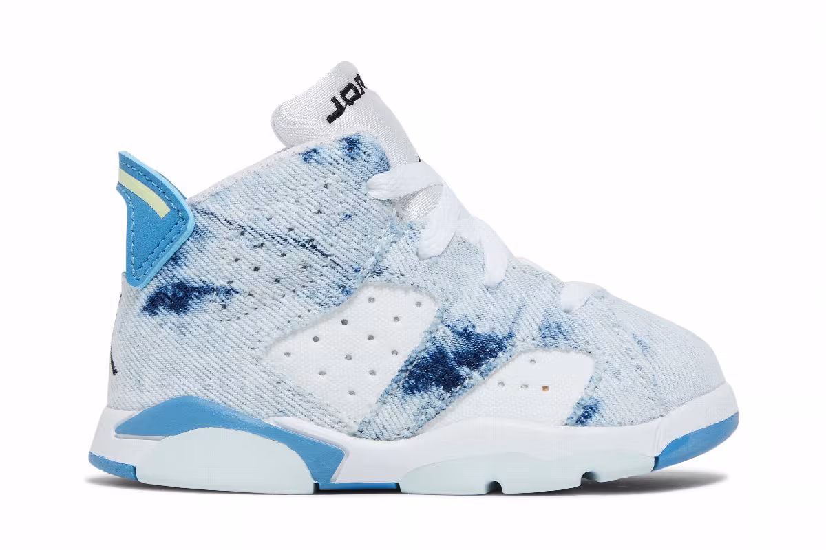 Air Jordan 6 TD Washed Denim 2022, view 2