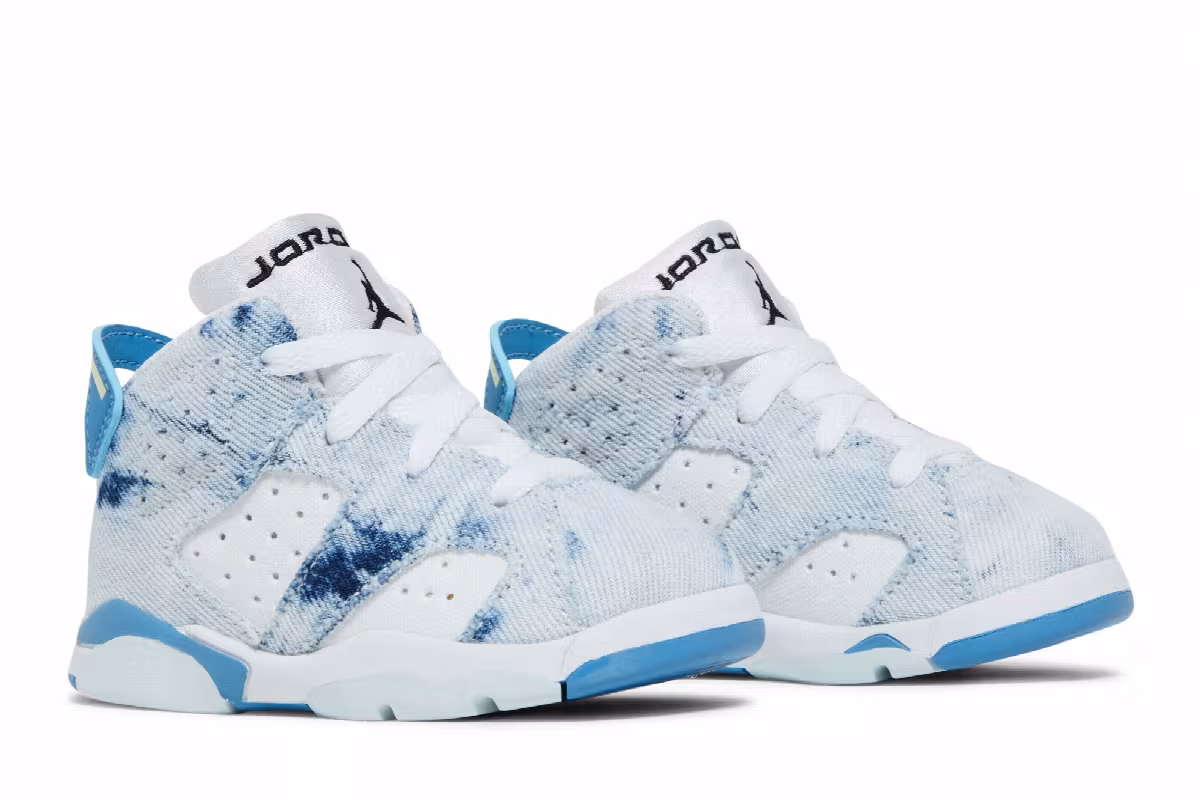 Air Jordan 6 TD Washed Denim 2022, view 9