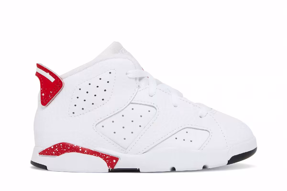 Air Jordan 6 TD Red Oreo, view 2